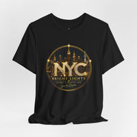 NYC Bright Lights Tee — New York City Skyline Graphic T-Shirt