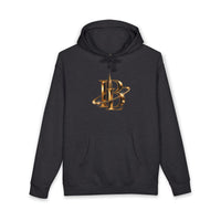 Urban Monogram Hoodie — Gold Emblem Pullover | Bright Lights NYC
