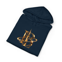 Urban Monogram Hoodie — Gold Emblem Pullover | Bright Lights NYC