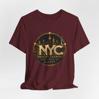 NYC Bright Lights Tee — New York City Skyline Graphic T-Shirt