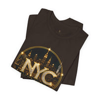 NYC Bright Lights Tee — New York City Skyline Graphic T-Shirt