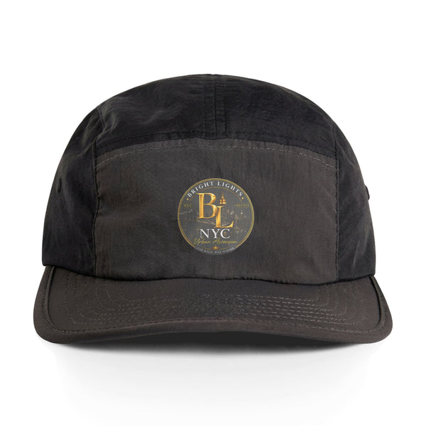 Bright Lights NYC — Two-Tone Nylon Cap | Five-Panel Streetwear Hat