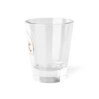 Bright Lights NYC Gold Emblem Shot Glass
