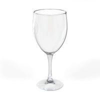 Bright Lights NYC Engraved Wine Glass