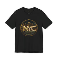 NYC Bright Lights Tee — New York City Skyline Graphic T-Shirt