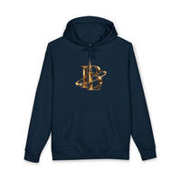 Urban Monogram Hoodie — Gold Emblem Pullover | Bright Lights NYC