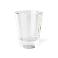 Bright Lights NYC Gold Emblem Shot Glass