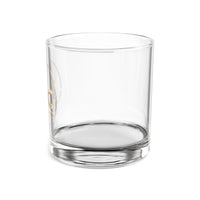 Bright Lights NYC Gold Emblem Rocks Glass