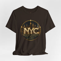 NYC Bright Lights Tee — New York City Skyline Graphic T-Shirt